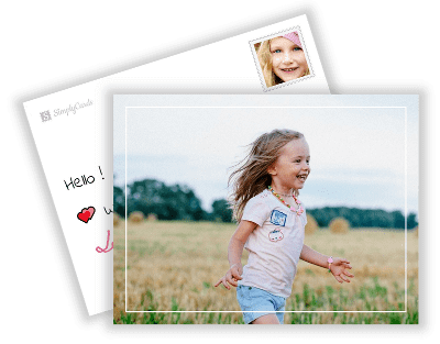 personalised postcard online example